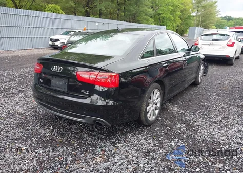 2013 Audi A6 3.0T Premium z USA, uszkodzony, nr VIN WAUHGAFC1DN138836